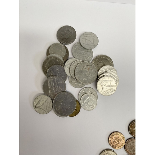 201 - A COLLECTION OF WORLDWIDE COINS, to include rare United States of America Maryland Quarter dollar, F... 