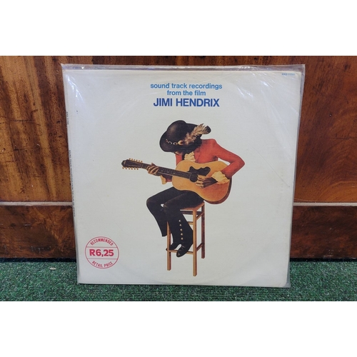 205 - JIMI HENDRIX, SOUND TRACK RECORDINGS FROM THE FILM, (REPRISE RECORDS, RRD 11700), P. 1973 Warner Bro... 