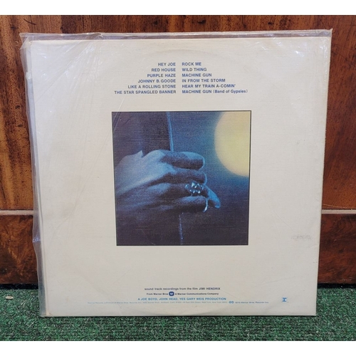 205 - JIMI HENDRIX, SOUND TRACK RECORDINGS FROM THE FILM, (REPRISE RECORDS, RRD 11700), P. 1973 Warner Bro... 