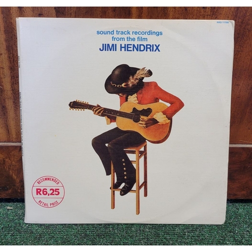 205 - JIMI HENDRIX, SOUND TRACK RECORDINGS FROM THE FILM, (REPRISE RECORDS, RRD 11700), P. 1973 Warner Bro... 