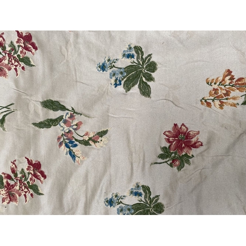 212 - A LARGE COLLECTION OF ROLLS OF FABRICS, by a variety of Makers and in a variety of patterns etc. As ... 