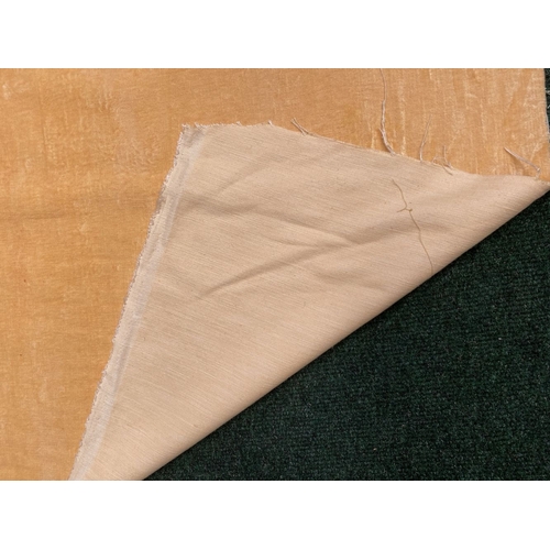 212 - A LARGE COLLECTION OF ROLLS OF FABRICS, by a variety of Makers and in a variety of patterns etc. As ... 