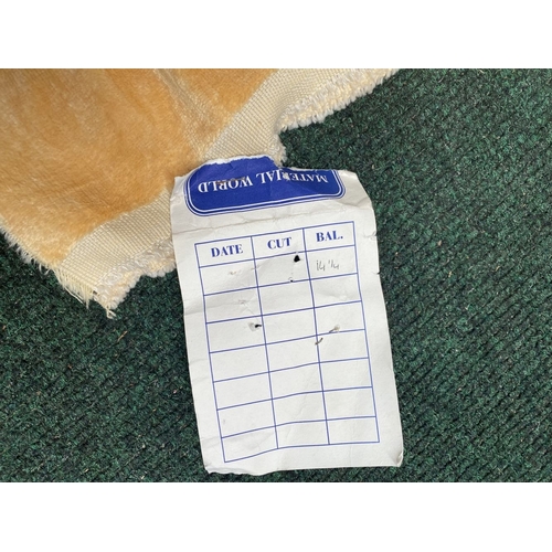 212 - A LARGE COLLECTION OF ROLLS OF FABRICS, by a variety of Makers and in a variety of patterns etc. As ... 