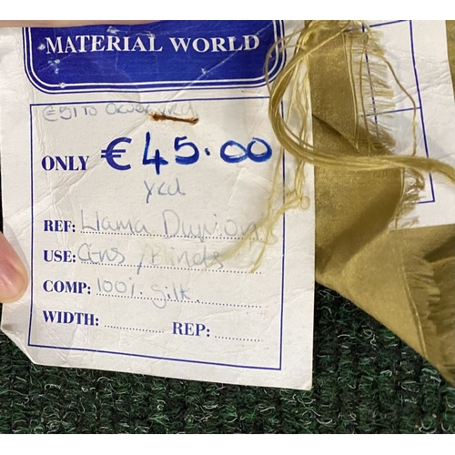 212 - A LARGE COLLECTION OF ROLLS OF FABRICS, by a variety of Makers and in a variety of patterns etc. As ... 