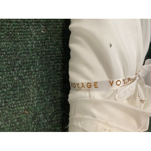 212 - A LARGE COLLECTION OF ROLLS OF FABRICS, by a variety of Makers and in a variety of patterns etc. As ... 