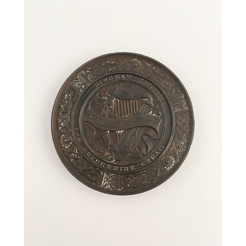 239 - LOT OF CORK INTEREST: A COUNTY OF CORK AGRICULTURAL SOCIETY BRONZE AWARD MEDAL, by Heaton, Birmingha... 