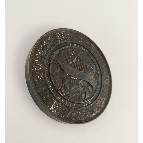 239 - LOT OF CORK INTEREST: A COUNTY OF CORK AGRICULTURAL SOCIETY BRONZE AWARD MEDAL, by Heaton, Birmingha... 