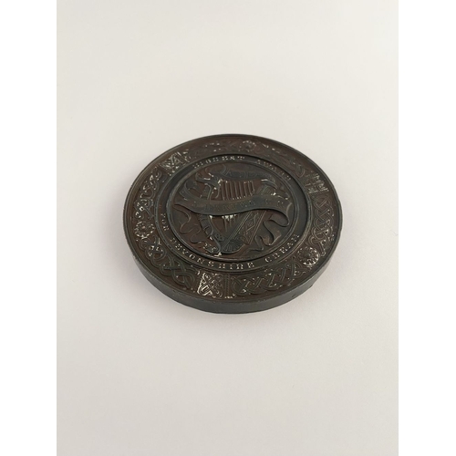 239 - LOT OF CORK INTEREST: A COUNTY OF CORK AGRICULTURAL SOCIETY BRONZE AWARD MEDAL, by Heaton, Birmingha... 