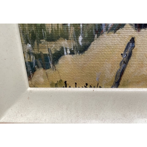 272 - AFTER MAURICE MAC GONIGAL (1900-1979), ‘SEPTEMBER MORNING – CONNEMARA’, coloured print on canvas, la... 