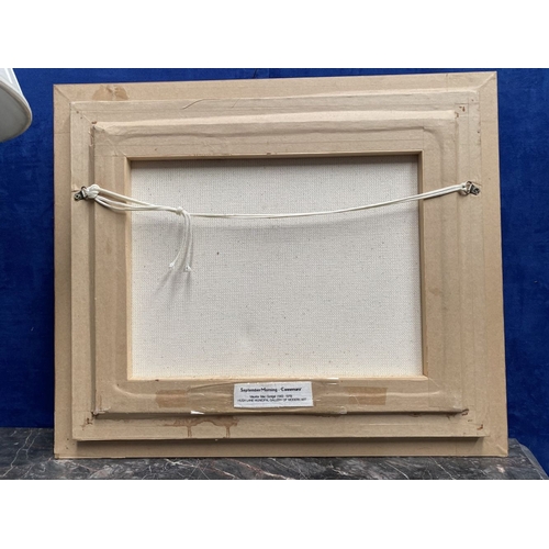 272 - AFTER MAURICE MAC GONIGAL (1900-1979), ‘SEPTEMBER MORNING – CONNEMARA’, coloured print on canvas, la... 