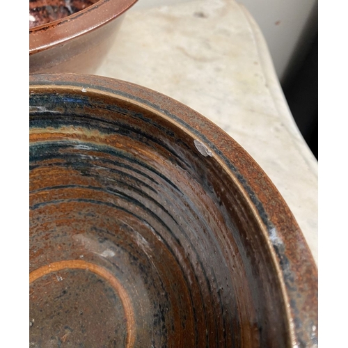 294 - A COLLECTION OF LOUIS MULCAHY POTTERY, to include six pots. Dimensions: largest: 13cm high x 24cm di... 