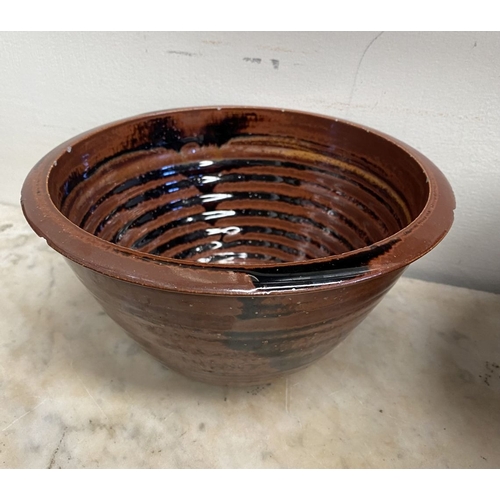 294 - A COLLECTION OF LOUIS MULCAHY POTTERY, to include six pots. Dimensions: largest: 13cm high x 24cm di... 