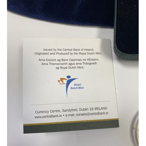 298 - A CENTRAL BANK OF IRELAND SERIES MARE AND FOAL LIMITED-EDITION SILVER PROOF FIFTEEN EURO COIN – 2010... 