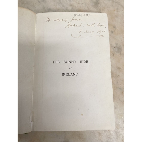 181 - A LATE 19TH CENTURY BOOK LOT OF IRISH INTEREST: ‘The Sunny Side of Ireland; how to see it’ by The Gr... 