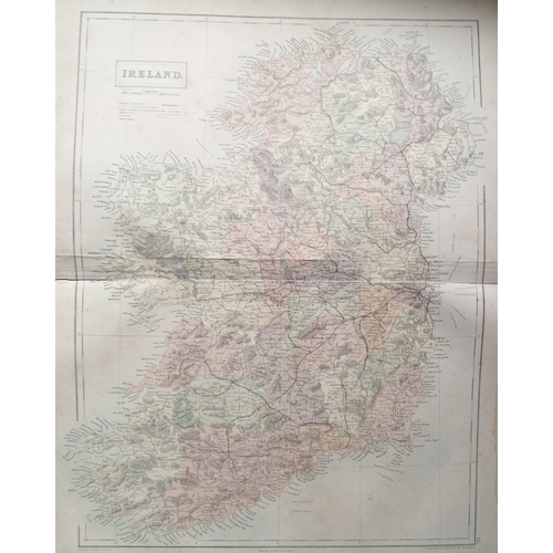 195 - BLACK’S GENERAL ATLAS OF THE WORLD, 56 maps in total, folio size.