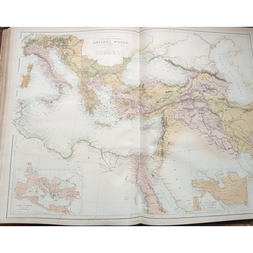 195 - BLACK’S GENERAL ATLAS OF THE WORLD, 56 maps in total, folio size.