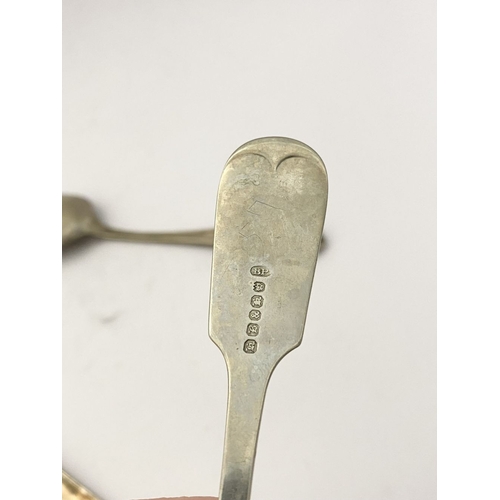 216 - A COLLECTION OF NICKEL SILVERWARE & SILVERPLATE, (1) Nickel silver to include serving spoon, tablesp... 
