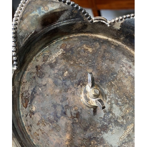 222 - A LARGE COLLECTION OF SILVER-PLATE, by a variety of Makers. To include (i) decorative partial condim... 