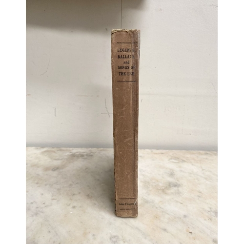 231 - A BOOK LOT OF CORK INTEREST: ‘Legends, Ballads and Songs of the Lee’ by John Fitzgerald, Printed by ... 