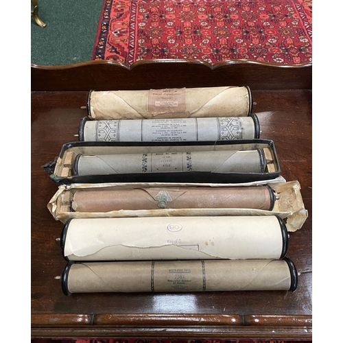 236 - A COLLECTION OF VINTAGE PIANOLA/PLAYER PIANO MUSIC ROLLS, six rolls, one dating c.1900. Piano rolls ... 