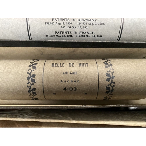 236 - A COLLECTION OF VINTAGE PIANOLA/PLAYER PIANO MUSIC ROLLS, six rolls, one dating c.1900. Piano rolls ... 