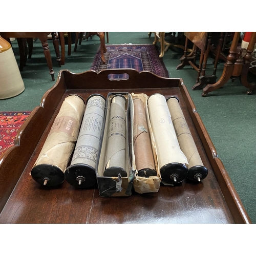 236 - A COLLECTION OF VINTAGE PIANOLA/PLAYER PIANO MUSIC ROLLS, six rolls, one dating c.1900. Piano rolls ... 