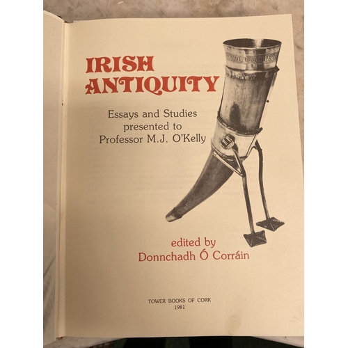 270 - A BOOK LOT OF IRISH INTEREST: ‘Irish Antiquity’ Limited edition special printing of 56 copies, of wh... 