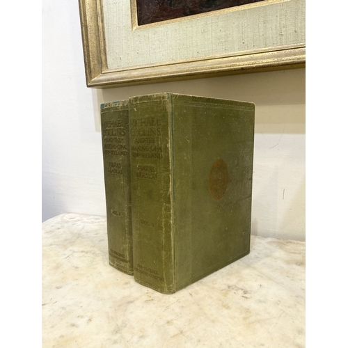 282 - A BOOK LOT OF IRISH INTEREST: Piaras Beaslai, ‘Michael Collins and the making of a new Ireland’, 2 H... 