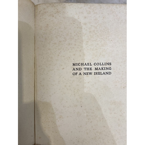 282 - A BOOK LOT OF IRISH INTEREST: Piaras Beaslai, ‘Michael Collins and the making of a new Ireland’, 2 H... 