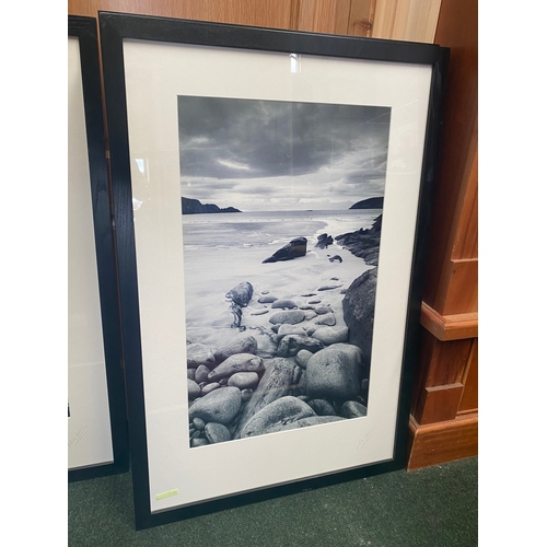 210 - MIKE BROWN (Irish photographer, 20th Century), a set of five large framed monochrome prints, each si... 