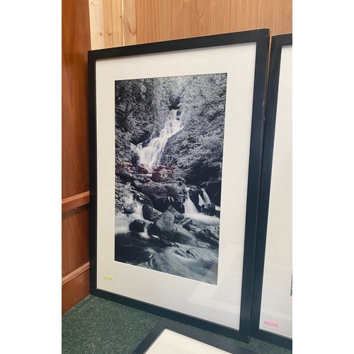 210 - MIKE BROWN (Irish photographer, 20th Century), a set of five large framed monochrome prints, each si... 