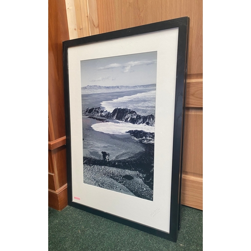 210 - MIKE BROWN (Irish photographer, 20th Century), a set of five large framed monochrome prints, each si... 