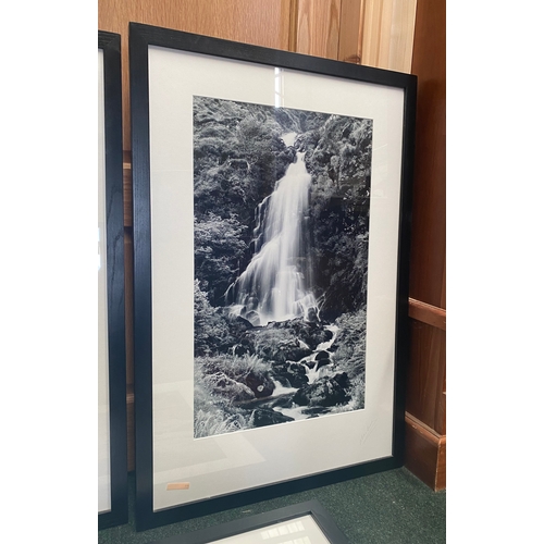 210 - MIKE BROWN (Irish photographer, 20th Century), a set of five large framed monochrome prints, each si... 