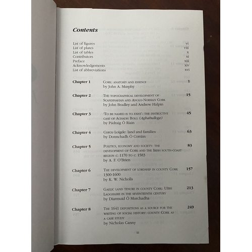 143 - TWO BOOKS OF IRISH – CORK – INTEREST: (i) ‘Cork History & Society’ Interdisciplinary Essays on the H... 