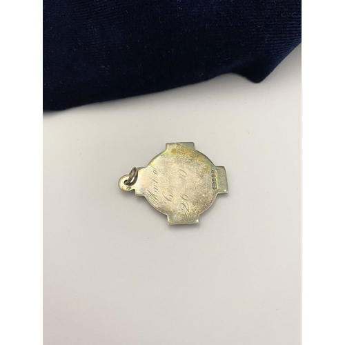 171 - A MIXED JEWELLERY/COIN LOT, to include (i) an Irish silver religious medal, hallmarked to reverse wi... 