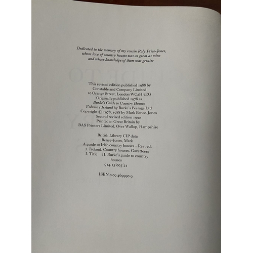 173 - A TRIO OF BOOKS OF IRISH INTEREST: (i) Mark Bence-Jones, ‘A Guide to Irish Country Houses’, revised ... 