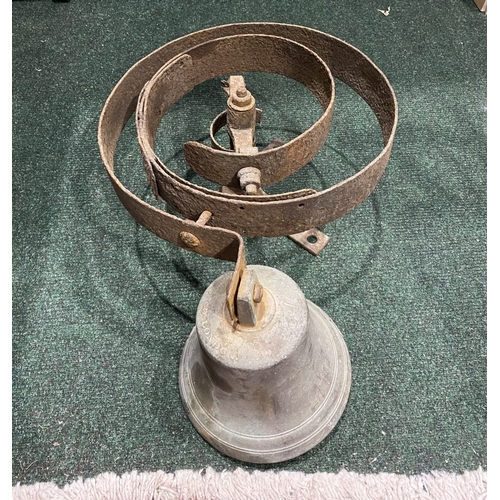 180 - A J4 SHIP’S BELL, c.1916, Marked in italic on the crown, together with the legend Mears & Co London.... 