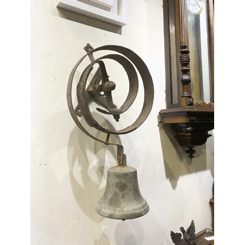 180 - A J4 SHIP’S BELL, c.1916, Marked in italic on the crown, together with the legend Mears & Co London.... 