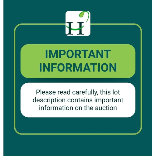 1 - **IMPORTANT INFORMATION** PLEASE READ THIS INFORMATION BEFORE PLACING YOUR BIDS.

Pre-Sale: Registra... 