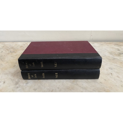 56 - A TWO VOLUME BOOK LOT OF CORK INTEREST: ‘The Ancient and Present State of the County and City of Cor... 