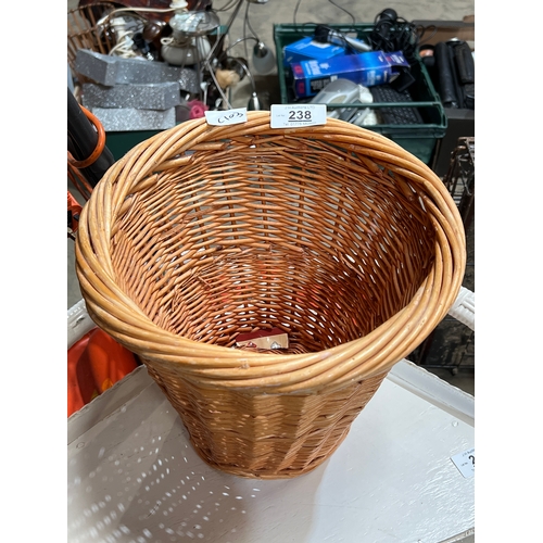 238 - Small wicker basket