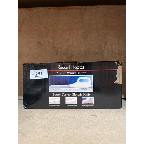 251 - Russell Hobbs electric knife