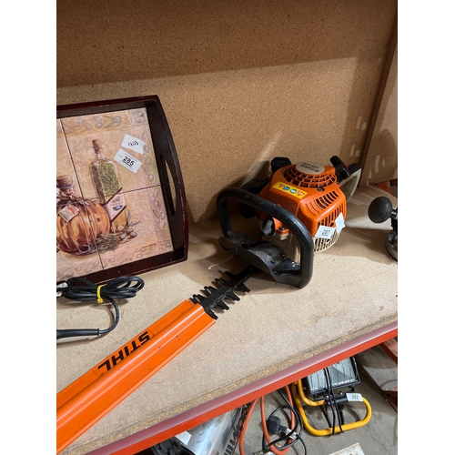287 - Stihl HS45 hedge trimmer - tested & working