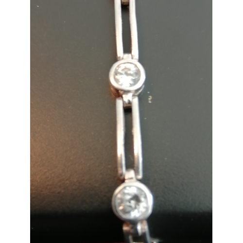 25A - Silver bracelet 8.8 grams