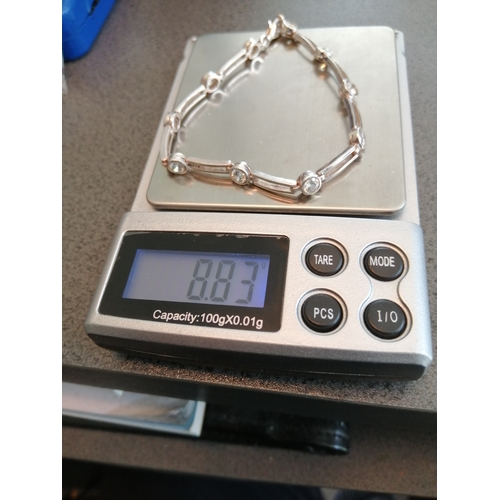 25A - Silver bracelet 8.8 grams