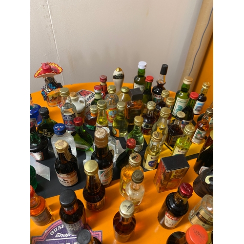 420 - Very big collection of alcohol miniatures - tequila, Guinness, Cointreau & so much more! - nearly 80... 