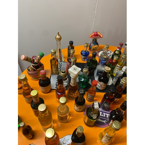 420 - Very big collection of alcohol miniatures - tequila, Guinness, Cointreau & so much more! - nearly 80... 