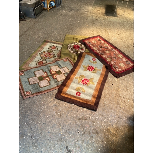 132 - Collection of handmade rugs