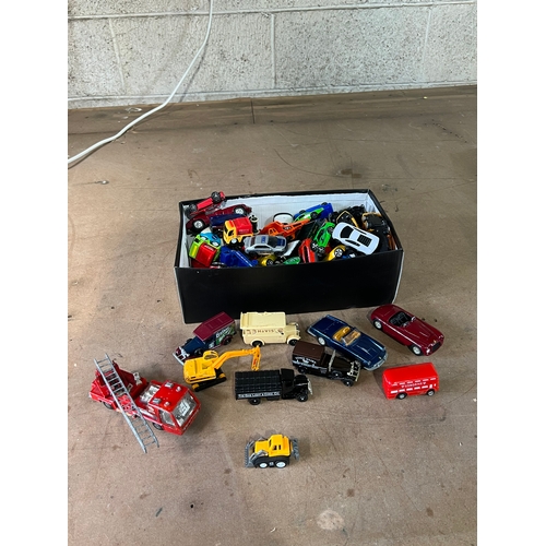 153 - Box of toy cars