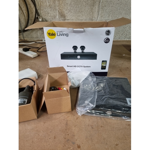 393 - Yale Smart hd cctv system with power supply